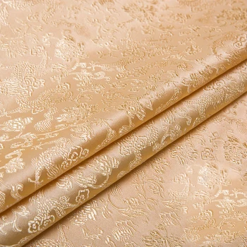 HLQON brocade yacquard multi-farebné malé dragon textílie pre patchwork cítil tkaniva telas šaty posteľ list deti handričkou 50x75cm