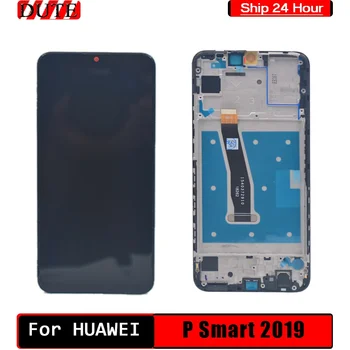 Vhodné pre Huawei P Smart 2019 obrazovke LCD dotknite sa digitalizátorom. pôvodné, vhodné pre Huawei P Smart 2019 LCD náhradné diely