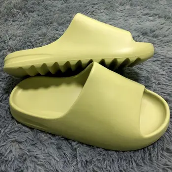 Lisapie 2021 Lete Ženy Päty Papuče papuče ženy vonkajšie bežné ploché Hrubé Dno Zúbkovaný Jediný Non Slip list kosti topánky
