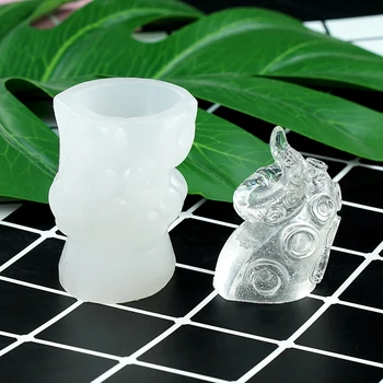 3D Novinka DIY Mydlo Silikónové Formy Crystal Epoxidové Vosk Formy Umenia Domáce Dekorácie Ručné Remeselné Nástroje Orname