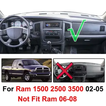 Pre Dodge Ram 1500 2500 3500 2002 2003 2004 2005 Auta Panel Kryt Pad Mat Dashmat Dash Slnečník Nástroj Koberec Príslušenstvo