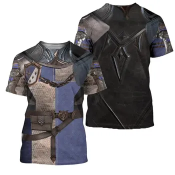 2020 letné nový knight templar 3DT tričko tlač oblečenie Harajuku oblečenie hot predaj trend top
