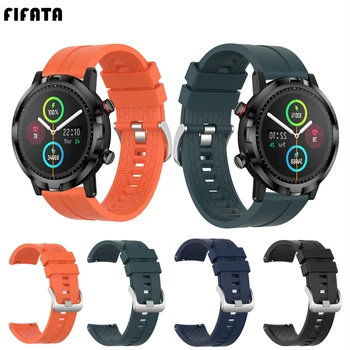 FIFATA Silikónové Popruh Pre Huawei Sledovať GT /GT2 Smart Watchband Zápästie Pre Xiao Amazfit GTR2/Stratos Príslušenstvo Náramok