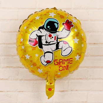 Vonkajší Priestor Astronaut Rakety, balóny Fóliové Balóniky Galaxy Tému Party Boy Deti Narodeninovej Party Dekor Láskavosti hélium globals
