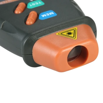 NOVÝ-Digitálny Tachometer Rpm Meter Non-Kontakt 2.5 Rpm-99999Rpm Lcd Displej Rýchlosť Meter Dt2234C Tester Rýchlosť