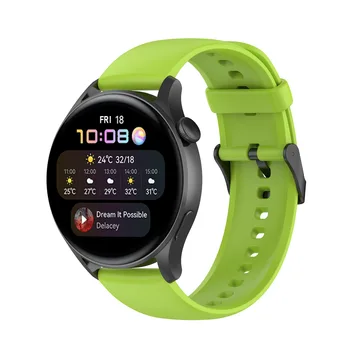 Watchband Pre Samsung Galaxy Sledujte 3 45mm, Smart hodinky Kapela Galaxy Sledovať 46 mm S3 Silikónové popruh náramok nahradiť príslušenstvo