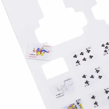 Mini Poker Karty Doll House Miniatúrne Scene 1:12 Režime Hrať Hry Detská Hračka