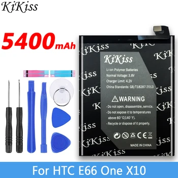 5400mAh High Capacity Batérie Pre HTC E66 Jeden X10 Jeden X10 LTE-A X10, X10 B2PXH100 Biela Ver. Batéria + Trať Kód