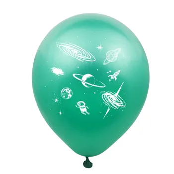 10Pcs Vesmíru Strany Astronaut Balóny Galaxy Téma Strana Deti Narodeninovej Party Láskavosti Happy Birthday Balón Hélium Globals