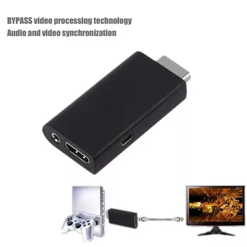 Prenosný pre PS2-HDMI Audio Video Converter AV Adaptér kompatibilný s HDMI Kábel Pre PlayStation 2 Plug And Play Časti