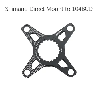 Deckas Prevodníku Oválne pre Shimano Direct Mount Spider adaptér 12 rýchlosť M6100 M9100 M9120 M8100 M8120 M8130 M7100 MT900 XTR SLX