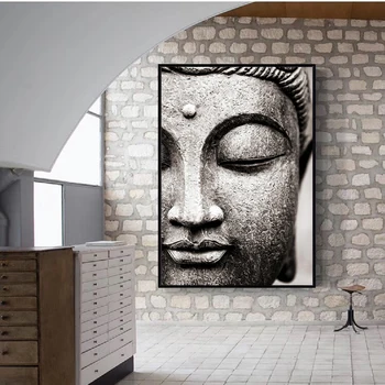 1 Ks Sochu Budhu Plátno Náboženské Maľby Nástenné Art Obraz Pre Obývacej Izby, Spálne Dekorácie Plagáty A Vytlačí Bez Rámu