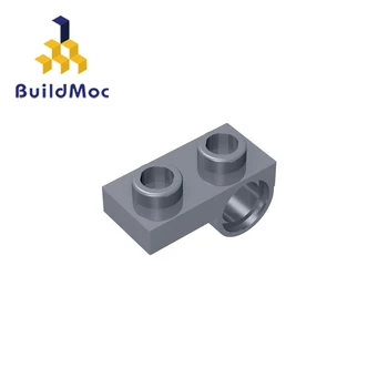 BuildMOC Kompatibilné Montuje Častice 18677 28809 1x2 v studsFor Stavebné Bloky Súčastí DIY Educat