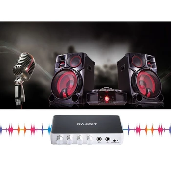 4K HDMI Karaoke Mixér Telefón Android Set-Top Box Smart Karaoke Stroj TV Set Karaoke