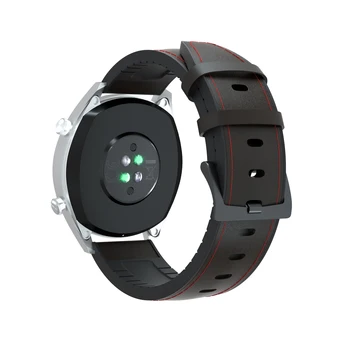 Kožené Watchband pre Xiao Smart Mi Watch Color Športové Vydanie Remienok 22 mm Náramok Náhradné Pásmo pre Huami Amazfit gtr 2e