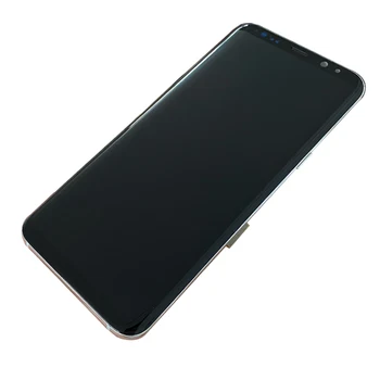 Pôvodné G955 LCD Samsung Galaxy S8 Plus Displej Dotykový Displej S Rámom Digitalizátorom. Montáž SM -S8+ G955F G955FD LCD Displej