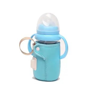 Wonderlife USB Baby Bottle Kúrenie Kryt Anti-scalding Anti-slip Izolácie Taška Auto Prenosné Mlieko Teplejšie 19QF