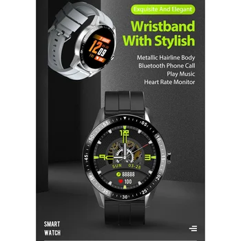 S1 Smart Hodinky Bluetooth Hovory Smartwatch Mužov Náramok Fitness Sport Tracker Srdcového Tepu Vodotesný Pre Android Ios