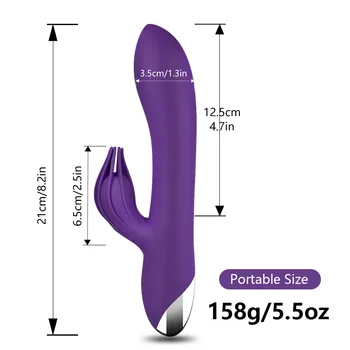 Dildo Vibrátor pre Ženy Stimulácia Klitorisu Chargable Silný Penis Rabbit Vibrátor sexuálnu Hračku, Samica pre Páry Dospelých Produkt