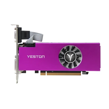 Yeston Radeon RX 550 GPU 4GB GDDR5 128bit Hranie Stolného Počítača PC Video Grafická karta VGA/DVI-D/HDMI kompatibilné s PCI-E 3.0