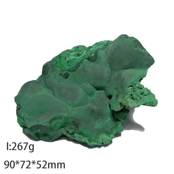 A2-4 Prírodného Kameňa Malachit Minerálne sklo Vzor Ozdoby Darček Kolekcie z Provincie an-chuej Čína