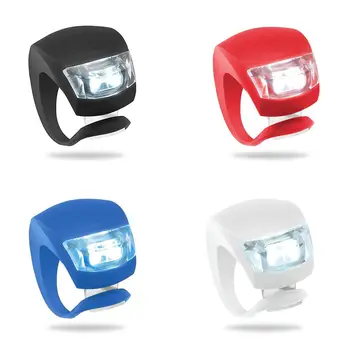 Multi Svetelné Režimy Silikónové Žaba Svetlo Bicyklov Svetla LED zadné svetlo na Bicykel Klip USB Nabíjateľné Nepremokavé Bezpečnostné Výstražné Svetlo