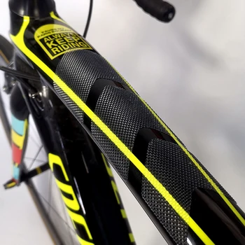 Jasné, Vymeniteľné MTB Bicykel Rám Stráže Chránič 3D Cestnej Bike Rám Nálepky Film Bicykli Nálepky Paster Ochrany