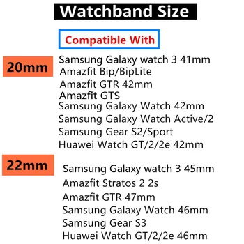 Milánske popruh Pre Samsung Galaxy sledujte 3 45mm 41mm/Active 2 46 mm/42mm Výstroj S3 Hranicou 20 mm 22 mm náramok Huawei GT/2/2e band