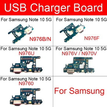 Nabíjanie pomocou pripojenia USB Port Jack Rada Pre Samsung Galaxy Note 10+ Plus Lite N970F N970U N976V N970V N976B/N N976F N976U N9750 N975U N770F