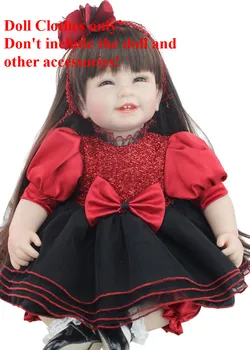 Nový 20-23inch reborn bábiky oblečenie pre npk bábiku baby dievča oblečenie pre bábiku šaty príslušenstvo DIY reborn batoľa, bábiky, hračky pre deti,