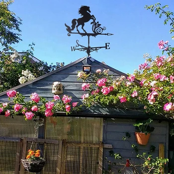 Na dvore Ornametal Železa Záhrada Wind Mill Počasie Veje Odolný voči Poveternostným vplyvom Dekorácie pre Domácnosti, Záhrade