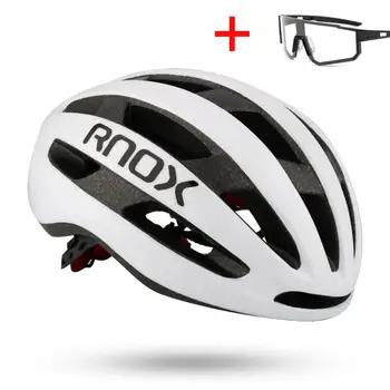 RNOX Profesionálny Cestný Horský Bicykel, Prilba S Okuliarmi Ultralight Cyklistické Prilby MTB Športy, Jazda na Bicykli Helmu