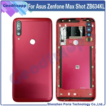 Pre Asus Zenfone Max Plus (M2) ZB634KL Batériu Späť Kryt Zadnej puzdro Zadné Veko Pre Asus Zenfone Max Plus M2 Časti Replacemen