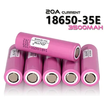 10 KS 3,7 V 3500mAh 18650 Batérie INR18650 35E Nabíjateľná Li-ion Batéria pre Kamery Troch náradie Elektrické Vŕtačky Battria