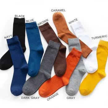 5 Párov Business Šaty Ponožky pánske Priedušná Zime Teplé Bavlnené Ponožky Dlho Muž Vysoká Kvalita Radi Farebné Ponožky Pre Muža, Darček