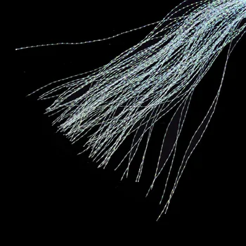 Holografické Pozlátko Fly Rybárske Viazanie Crystal Flash String Prípravok Háčik Návnada, Takže Stočených Prvkov Materiál