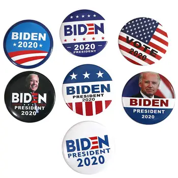 Joe Biden 2020 Pinback Tlačidlo Plnej Veľkosti 2.28 palcový Politické Plech Tlačidlo Odznak Primárne Pinbacks na Prezidenta Kampane