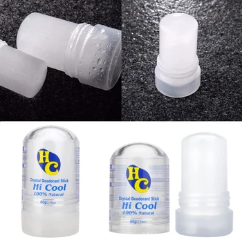 60 g Kamenec Antiperspirant Deodorant Stick Stick telesný Pach Odstraňovač Kryštál Dezodorant v Podpazuší Odstránenie Pre Ženy Muž Starostlivosť o Telo