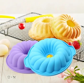 Silikónové Tortu Pan Formy Pečenie Formy Na Tortu Cookies Fondant Candy 3D urob si sám