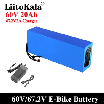 LiitoKala E-bike batérie 60V 20ah 25ah 30ah 15ah 12ah li-ion batéria bike prestavbu bafang BMS Vysoký výkon ochrany T