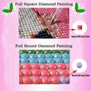 DIY Kolo Diamond Maľovanie Dream Catcher Plné Námestie Domova Diamond Výšivky scenérie pierko Mozaiky Ručné Darček