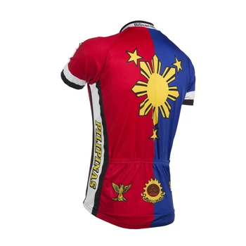 NOVÉ 2017 Filipíny Pilipinas Jersey Bike RACE Team Cyklistický Dres Nosiť Oblečenie Priedušná Prispôsobené Ropa CICLISMO