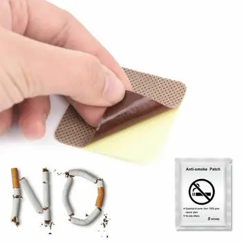 5 Ks Prestať Fajčiť Anti Smoke Patch Pre Odvykanie Patch Prírodné Zložky Prestať Fajčiť Patch