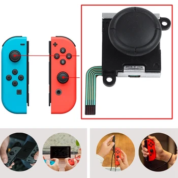 3D Analógový Ovládač Palec Palice Senzor Náhrada Za Nintendo Prepínač Radosť Con Radič