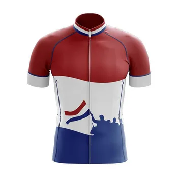 Holandsko 2021New Cyklistika Dres Nastaviť Mužov Bike Team Gél Priedušné Podložky Môžete Prispôsobiť Maillot Ciclismo Hombre Požičovňa Zariadenia