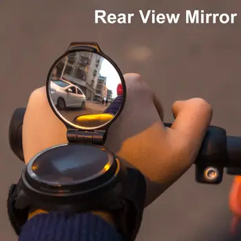 Mini Nositeľné Bicykli Bezpečnosti Spätnom Zrkadle Sledovať 360 Stupeň Nastaviteľné Zápästie Band Spätné Zrkadlo Cestnej MTB Cyklistické Príslušenstvo