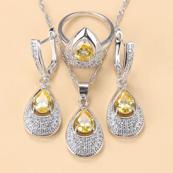 925 Silver Jemné Šperky Sady Pre Ženy Trendy Kostým Náramok A Prsteň Svadobný Set S Dopravou Zadarmo Odbavenie Predaj