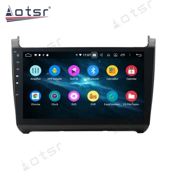 Aotsr Android 10.0 4+64GB Auto Rádio Prehrávač, GPS Navigáciu Auto Stereo Multimediálna Jednotka Pre Volkswagen VW Polo -18 DSP Carplay