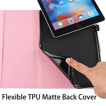 Roztomilý Kawaii Flamingo Prípad Tabletu pre Huawei MediaPad T3 8 palcový Kožené Magnetické Shell pre Huawei MediaPad T3 8 Flip Cover Prípade