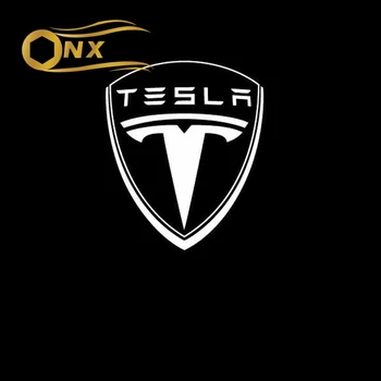 Auto vitajte svetlá upravené projekcie svetla lasera dvere auta dekorácie, Doplnky Pre Tesla model x/y modelov model3